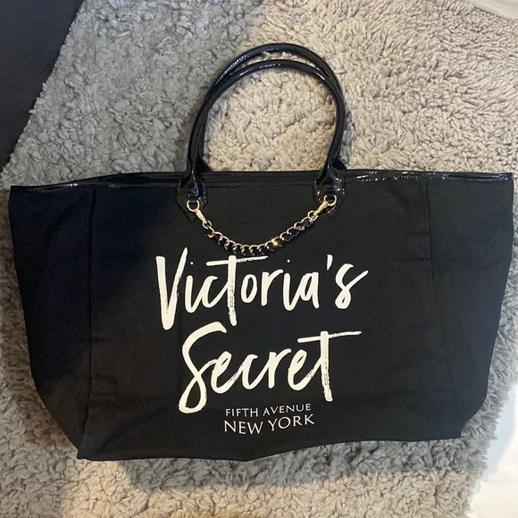 Brand new. Black VS tote bag - Picture 1 of 4